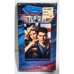 TOP GUN VHS 1996 SEALED BRAND NEW PARAMOUNT STUDIOS WATERMARKS